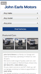 Mobile Screenshot of johnearlsmotors.ie